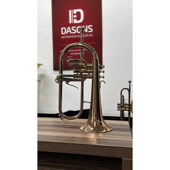Flugelhorn Dasons Intermediário Rosè com Laqueado Si Bemol